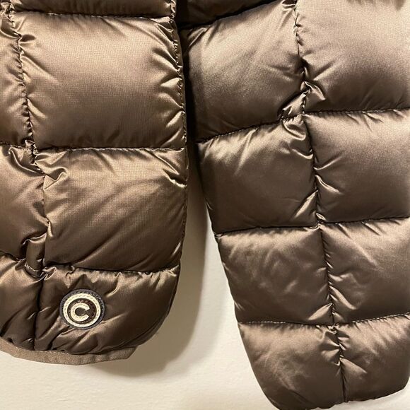 Colmar iridescent down warm jacket with fixed hood natural 🪶 feather pudding 42 - Picture 5 of 16